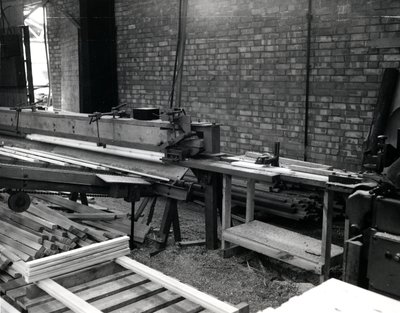 Lavorazione del legno, c.1960 da English Photographer